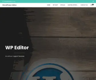 Wpeditor.co.uk(WP Editor) Screenshot