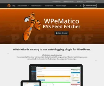 Wpematico.com(Admin) Screenshot