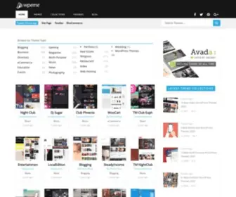Wpeme.com(Discover the Best WordPress Themes for Your Site) Screenshot