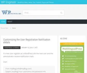 Wpengineer.com(WP Engineer) Screenshot