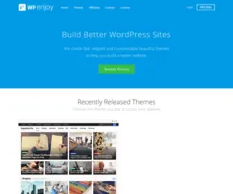 Wpenjoy.com(WordPress Themes by WPEnjoy) Screenshot