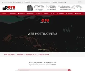 Wperu.com(Hosting Perú) Screenshot