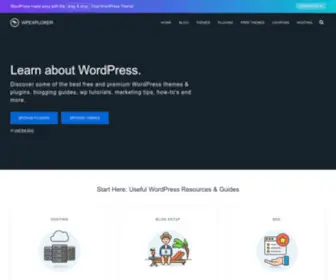 Wpexplorer.com(WordPress Tips) Screenshot
