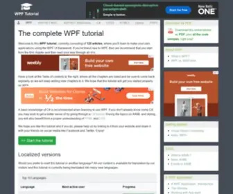 WPF-Tutorial.com(The complete WPF tutorial) Screenshot