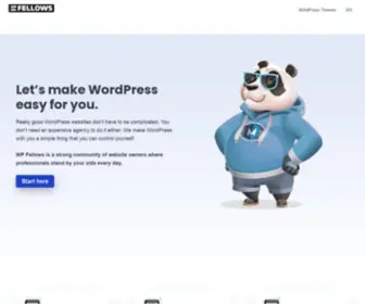 Wpfellows.com(Your WordPress fellows) Screenshot