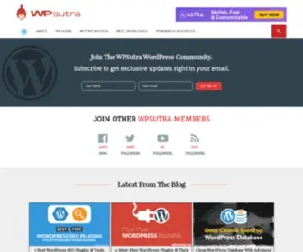 WPfreesetup.com(Free WordPress Tutorials & Guides) Screenshot