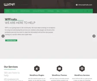 WPfruits.com(Premium WordPress Plugins) Screenshot