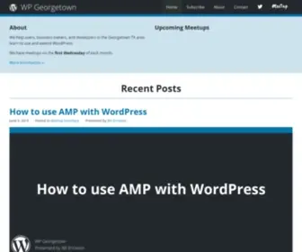 Wpgeorgetown.com(WP Georgetown) Screenshot