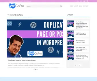 Wpgopro.com(Home) Screenshot