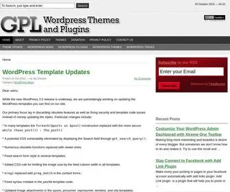 WPGPL.com(GPL WordPress Themes & Plugins) Screenshot