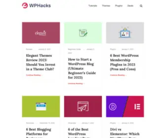 Wphacks.com(Design, WordPress, & SEO) Screenshot