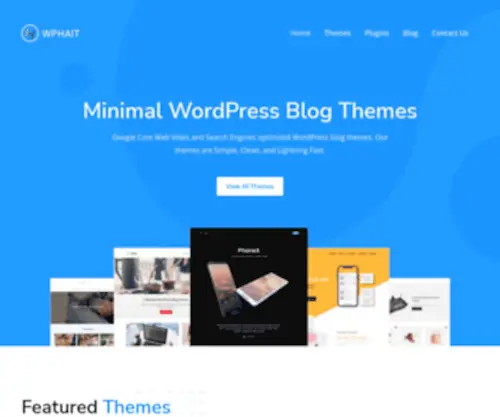 Wphait.com(Minimal WordPress Blog Themes) Screenshot