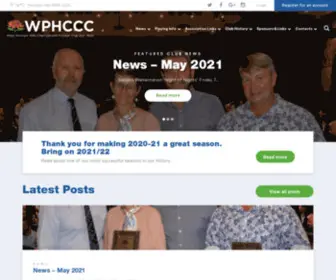 WPHCCC.com.au(Homepage) Screenshot