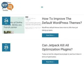 Wphelp.blog(WordPress Tips and Guides) Screenshot
