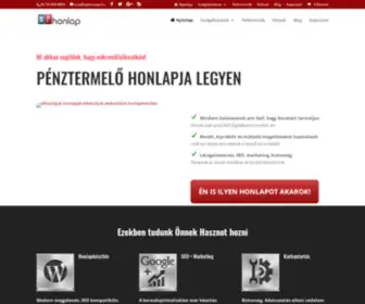 Wphonlap.hu(WordPress honlap Neked) Screenshot