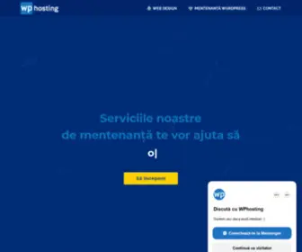 Wphosting.ro(Servicii dedicate pentru WordPress) Screenshot