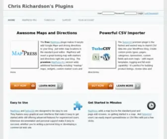 Wphostreviews.com(Chris Richardson's Plugins) Screenshot