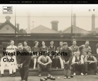 WPHsportsclub.com.au(West Pennant Hills Sports Club) Screenshot