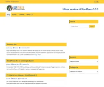 Wpitaly.it(WordPress Italy) Screenshot