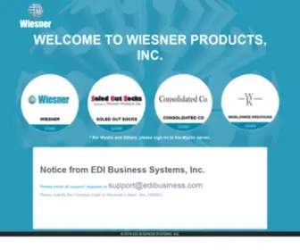 Wpiweb.net(WIESNER PRODUCT) Screenshot