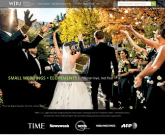Wpja.com(Wedding Photojournalist Association) Screenshot