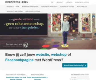 Wpleren.nl(WordPress Leren) Screenshot