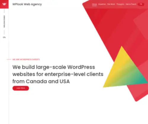 Wplook.ca(We Are WordPress Experts) Screenshot