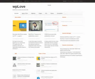 Wplove.de(WordPress) Screenshot