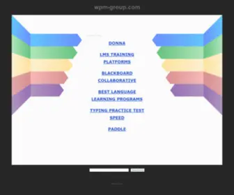 WPM-Group.com(Domain parking page) Screenshot