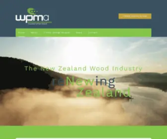 Wpma.org.nz(Wood Processors and Manufacturers Association of New Zealand) Screenshot