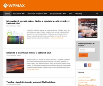 Wpmax.cz(WordPress pro začátečníky) Screenshot