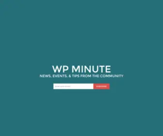 Wpminute.com(WP Minute) Screenshot