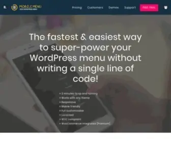Wpmobilemenu.com(WordPress mobile menu plugin give super) Screenshot