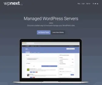 Wpnext.io(Managed WordPress Servers by WP Next) Screenshot