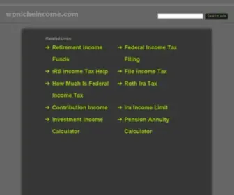 Wpnicheincome.com(WP PROFITS video) Screenshot