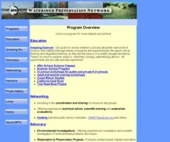 WPN.org(Watershed Preservation Network (WPN)) Screenshot