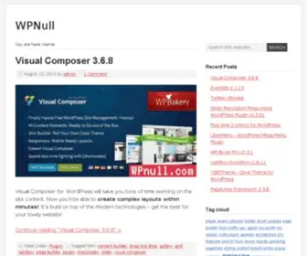 Wpnull.com(Wordpress) Screenshot