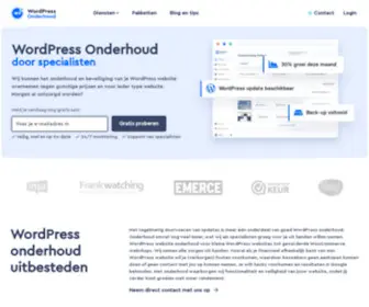 Wponderhoud.nl(WordPress onderhoud & support) Screenshot