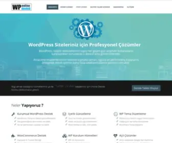 Wponlinedestek.com(Kurumsal WordPress Destek) Screenshot