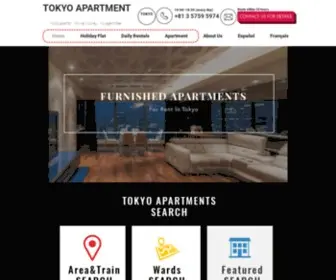 Wpotokyo.com(Furnished Apartment) Screenshot