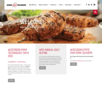Wppa.org(Wisconsin Pork Producers Association) Screenshot