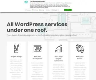 Wppartner.eu(All WordPress services under one roof) Screenshot