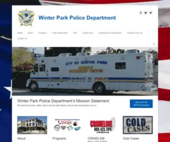 WPPD.org(Winter Park Police Department) Screenshot