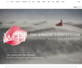 Wppiawards.com(Comprehensive Portrait Photography Training) Screenshot