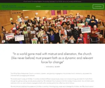 WPpresby.org(White Plains Presbyterian Church) Screenshot