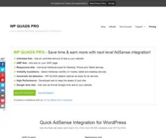 Wpquads.com(WP QUADS) Screenshot