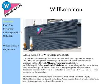 Wpraez.de(Sondergehäuse) Screenshot