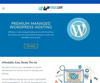 Wpressr.com( The Best Premium Managed WordPress Hosting) Screenshot