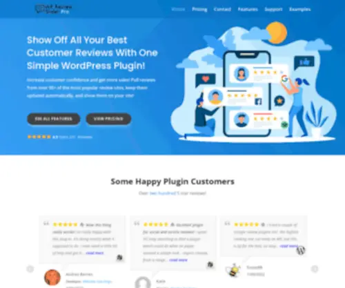 Wpreviewslider.com(Wpreviewslider) Screenshot