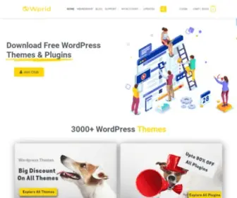 Wprid.com(Premium WordPress Themes & Plugins) Screenshot
